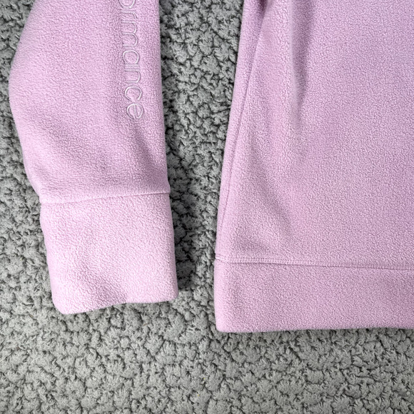 Calvin Klein Jacket Womens L Pink Full Zip Fleece Performance Lightweight Coat - Picture 7 of 11